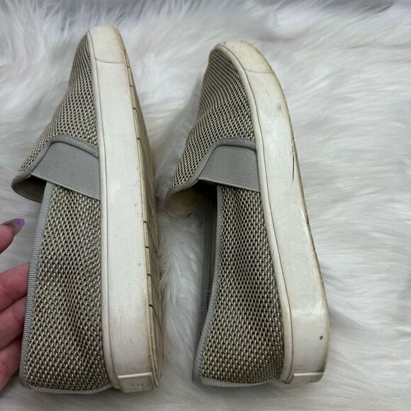Vince Preston Hard Knit Metallic Mesh Slip On Sneaker 37.5 - Picture 5 of 7